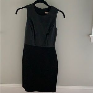 NEW Banana Republic Black Leather Dress